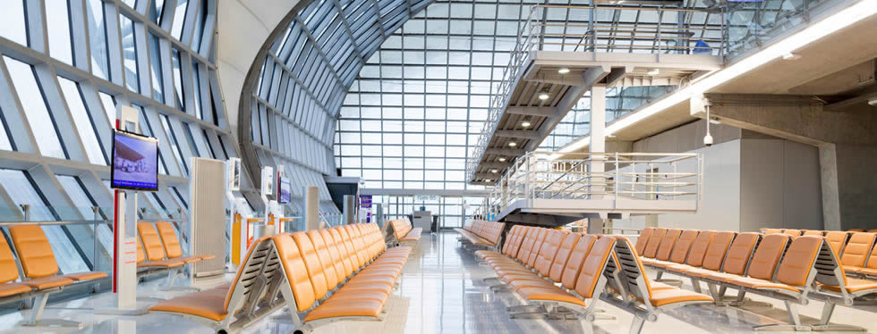 Airport terminals worldwide