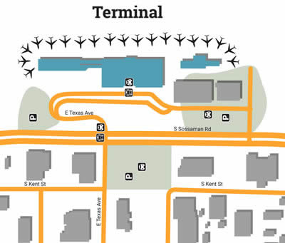 Phoenix Mesa Airport Terminals