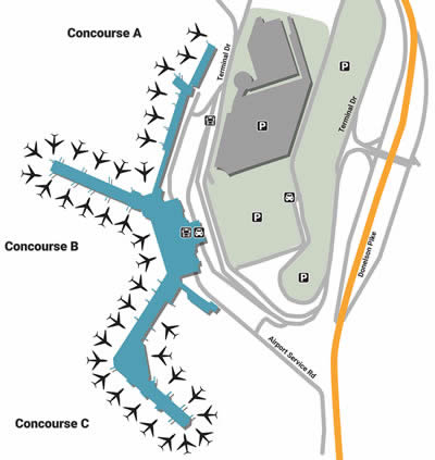 Nashville Airport Terminals