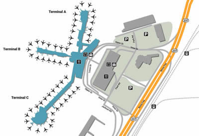 Cleveland Airport Terminals