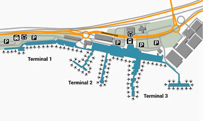 Copenhagen Airport Terminals