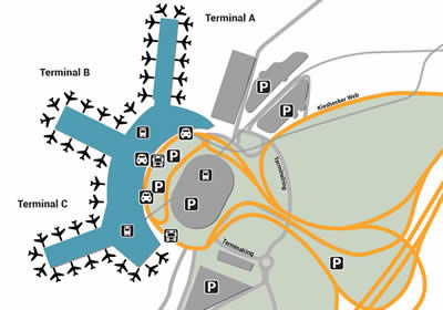 Dusseldorf Airport Terminals