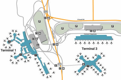 Las Vegas Airport Terminals