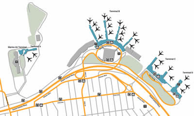 New York Airport Terminals