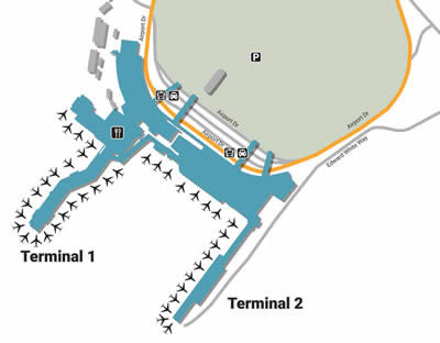 Oakland Airport Terminals