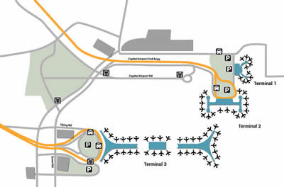 Beijing Airport Terminals