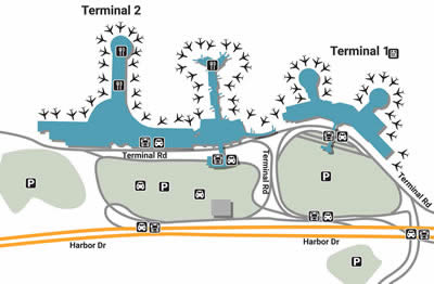 San Diego Airport Terminals