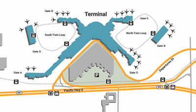 Seattle Airport Terminals